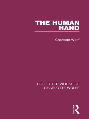 cover image of The Human Hand